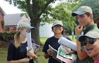 Fellows enjoying Plant Science Day