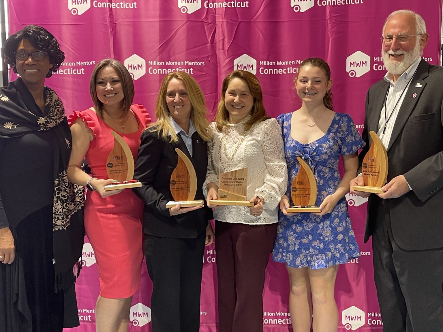 Awardees from a STEM Awards Reception