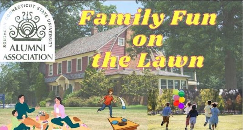 Promotional header image for the Alumni Family Fun Day event
