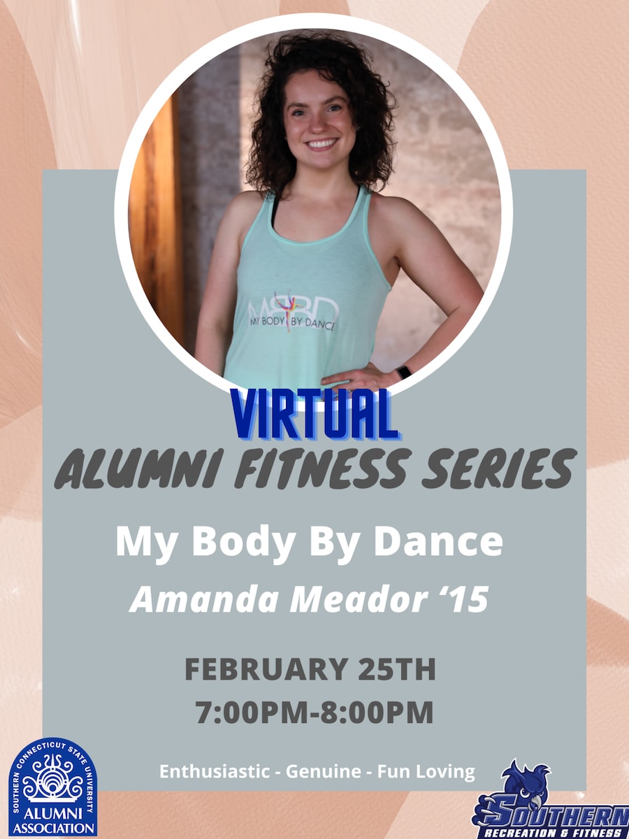 Virtual Alumni Fitness Series - My body By Dance - Amanda Meador '15, February 25th, 7:00pm-8:00pm