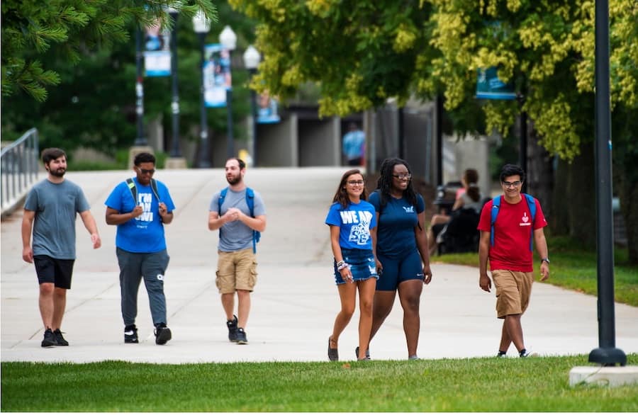 Campus candid