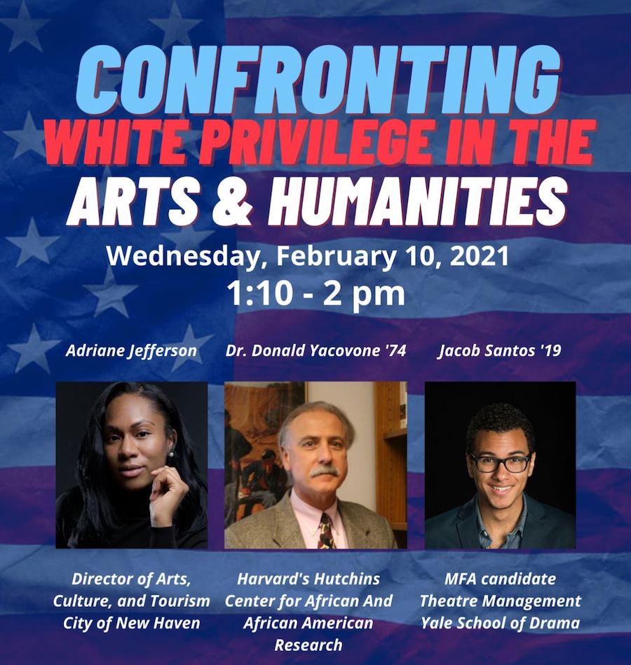 Confronting White Privilege in Arts and Humanities