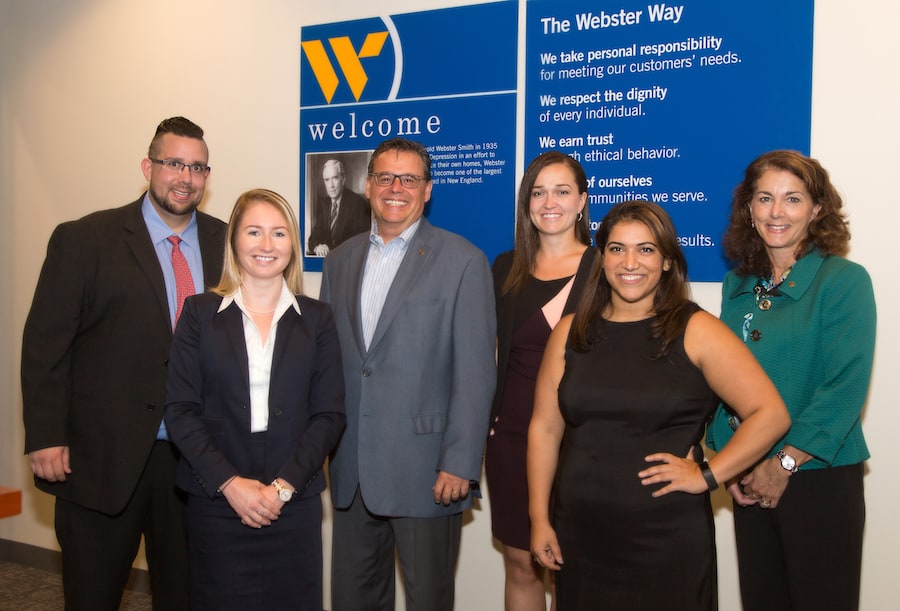 Webster Bank interns