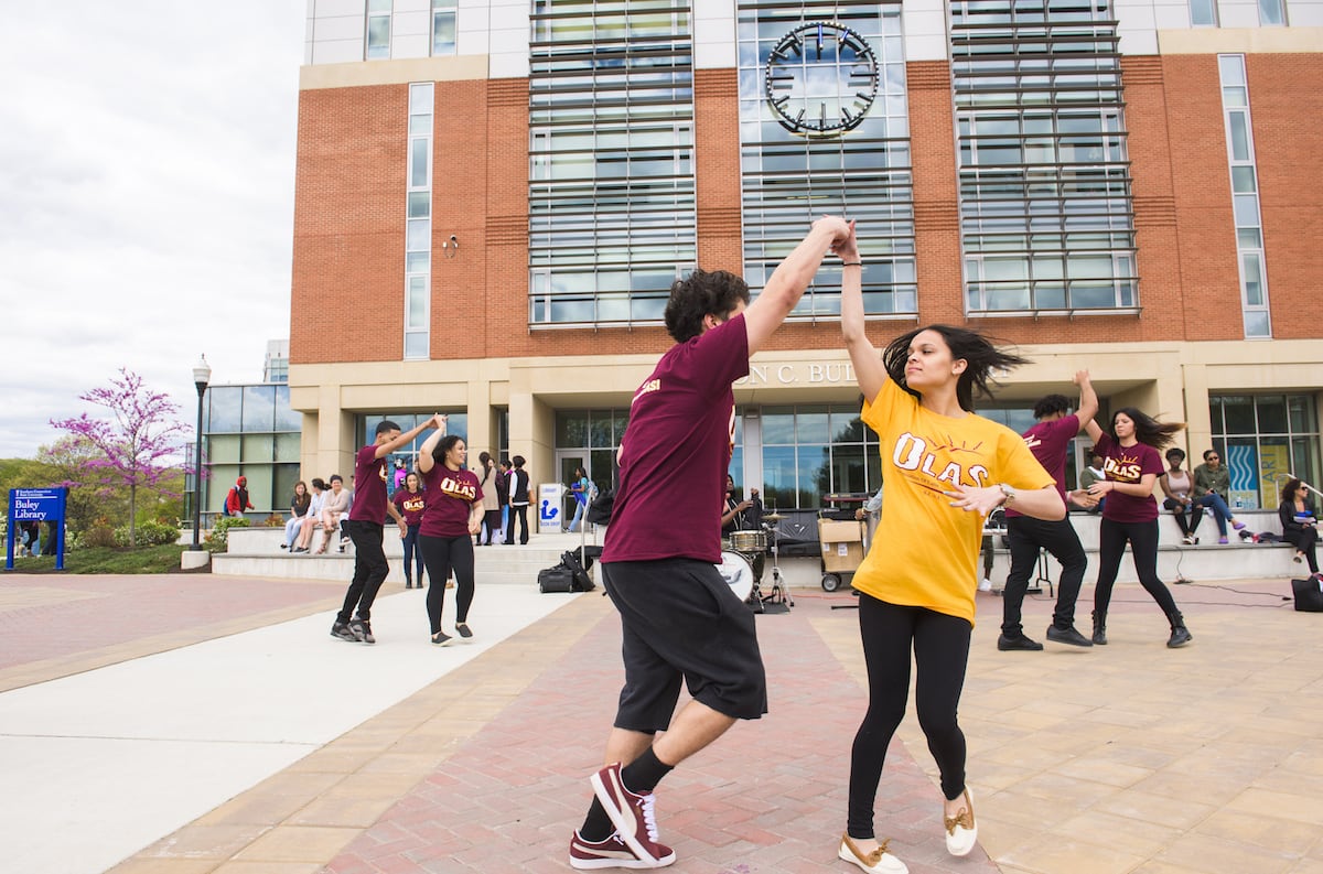 OLAS student dancing