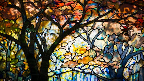 Stained glass window