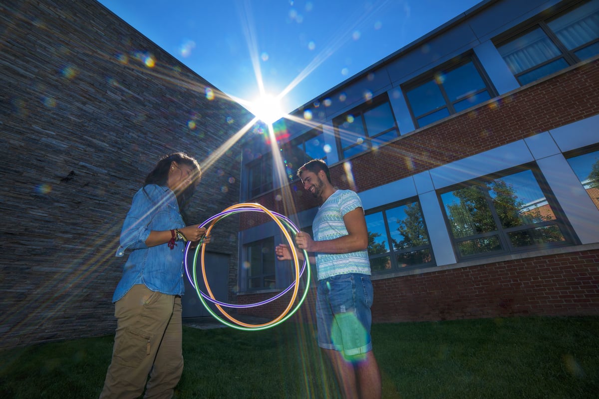 Playing with hoops