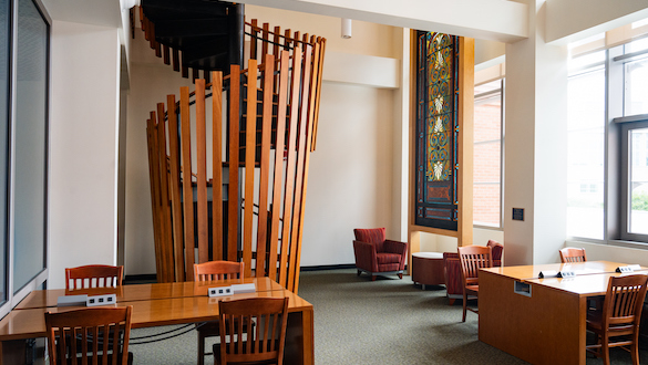 Library interior