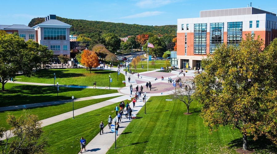 Campus quad