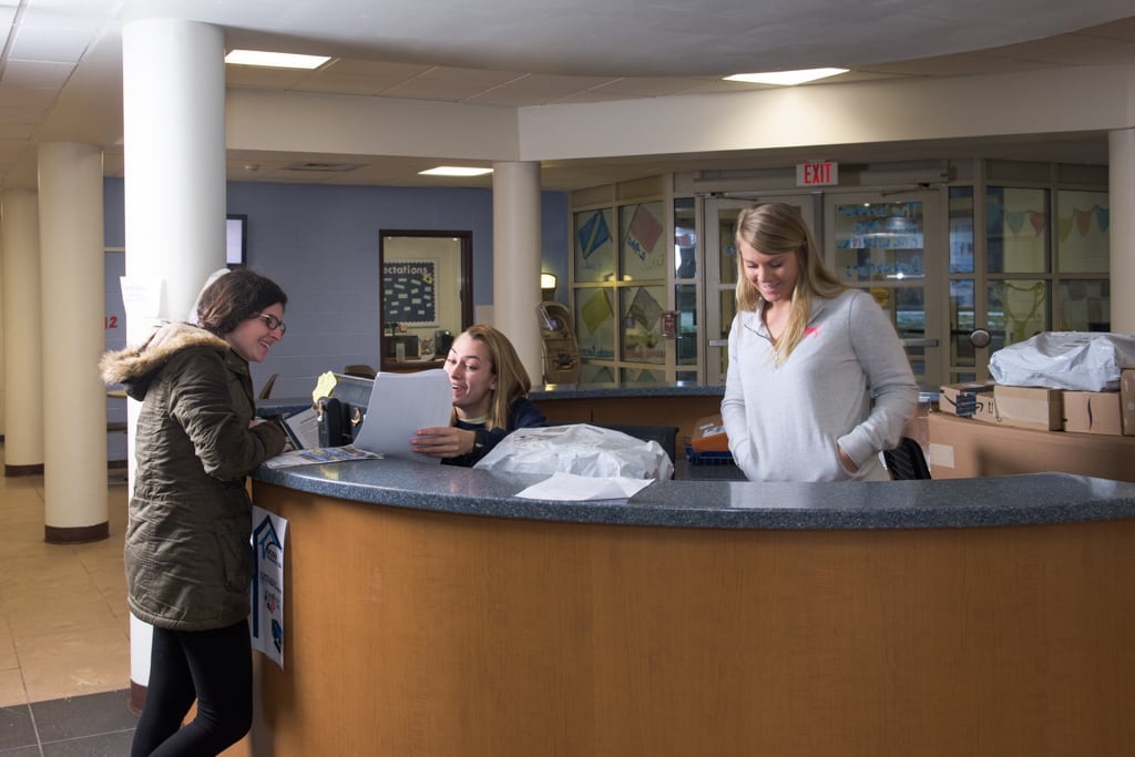 Front desk