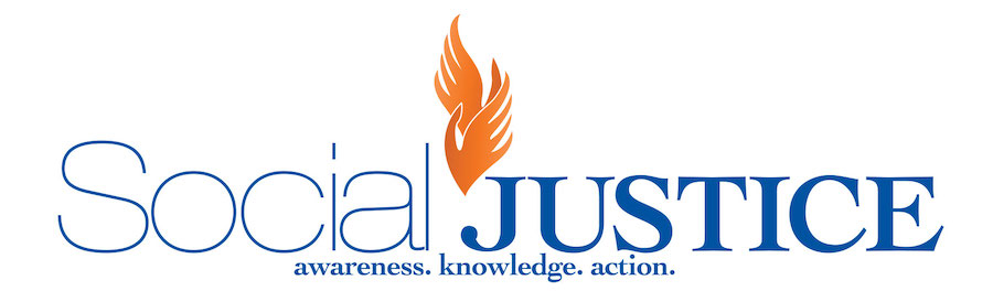 SCSU's Social Justice logo. Awareness. Knowledge. Action