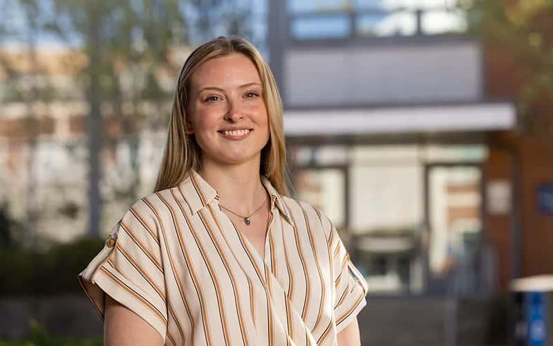 Alexandrya Pope, social work graduate student