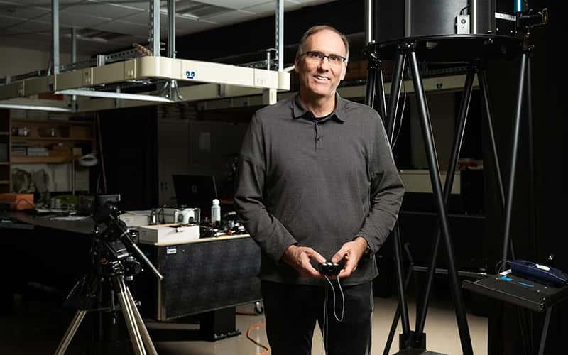 CSU Professor Elliott Horch, chair of the Department of Physics