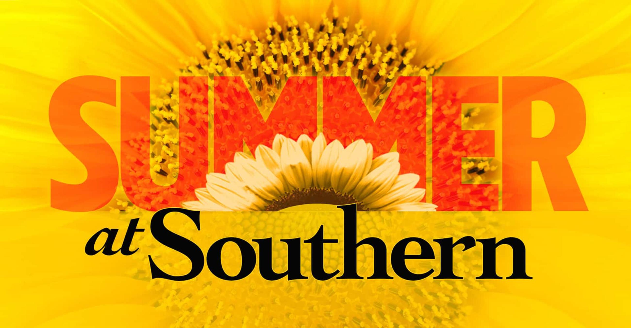 summer session at Southern graphic