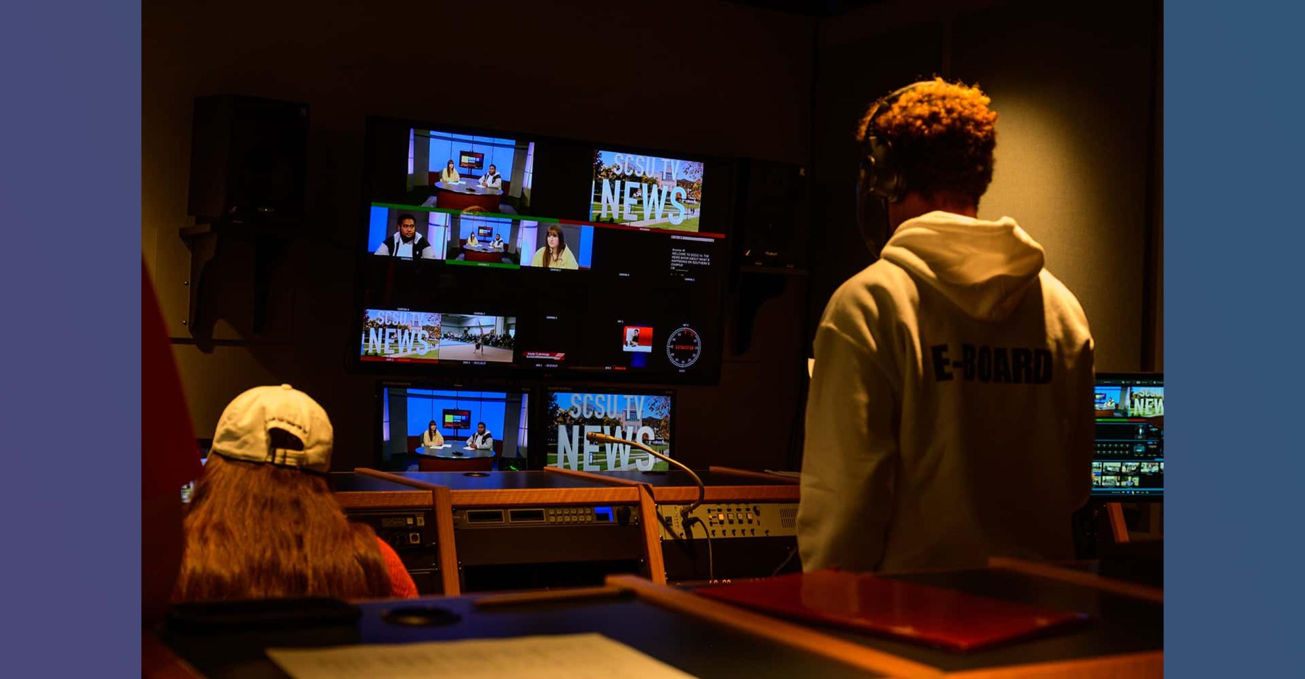 Students at work in the CMS Digital Production Facility (DPF)