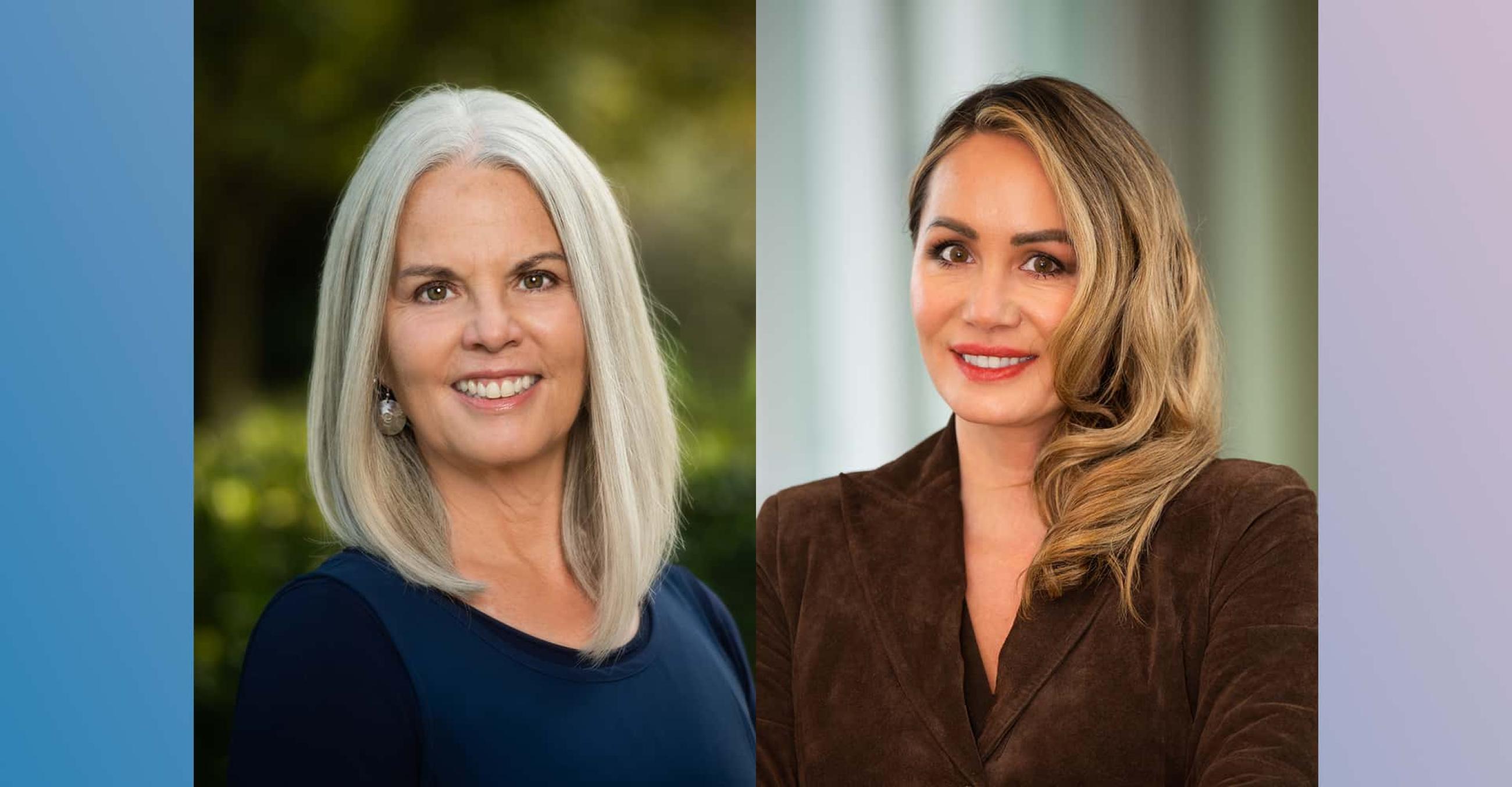 Dr. Patricia Bode, associate professor and coordinator of art education, and Dr. Miriah Kelly, associate professor in the Department of Environment, Geography, and Marine Sciences