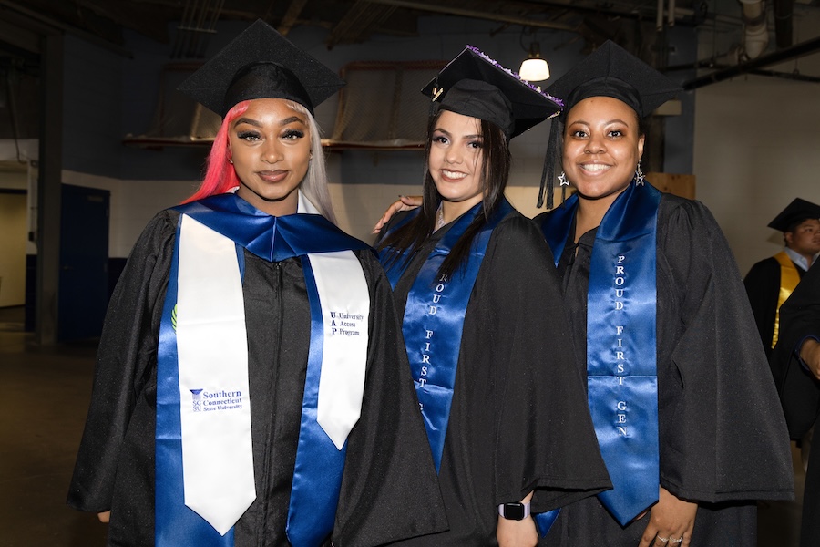 Students graduating