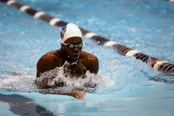 Man swimming