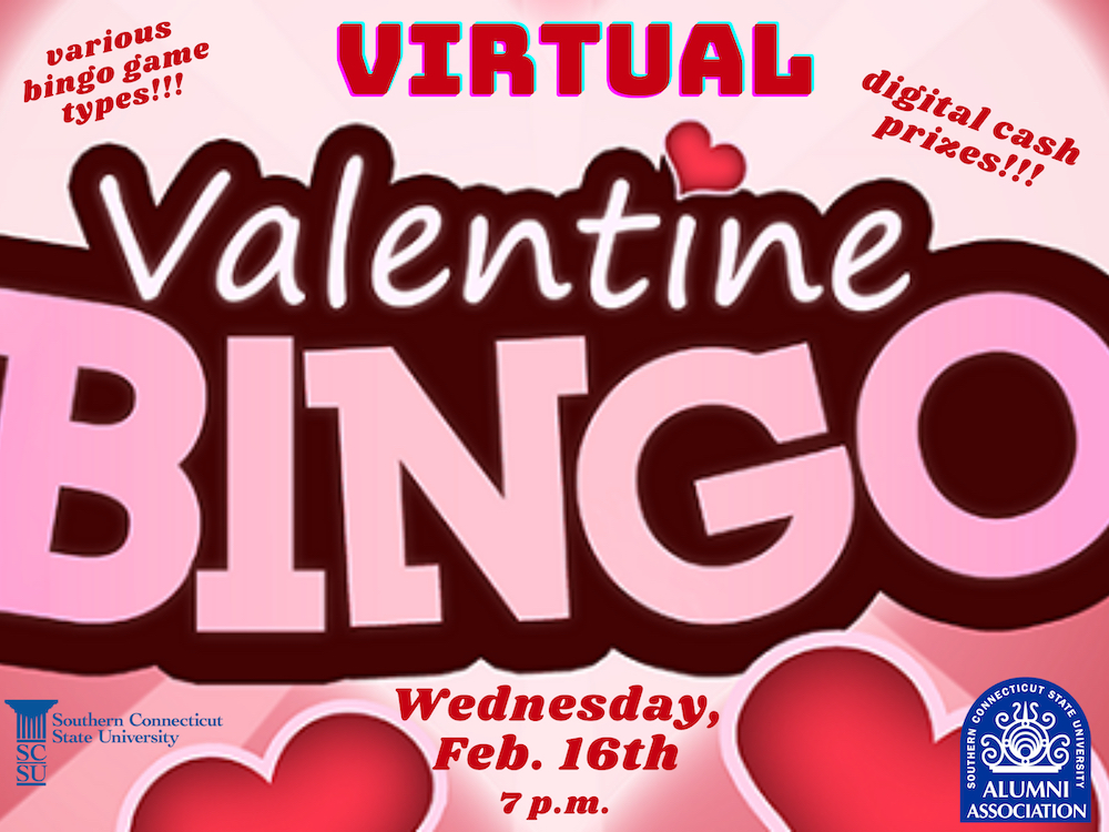 Alumni Virtual Valentine Bingo