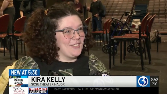 SCSU Theatre Students interviewed by WFSB