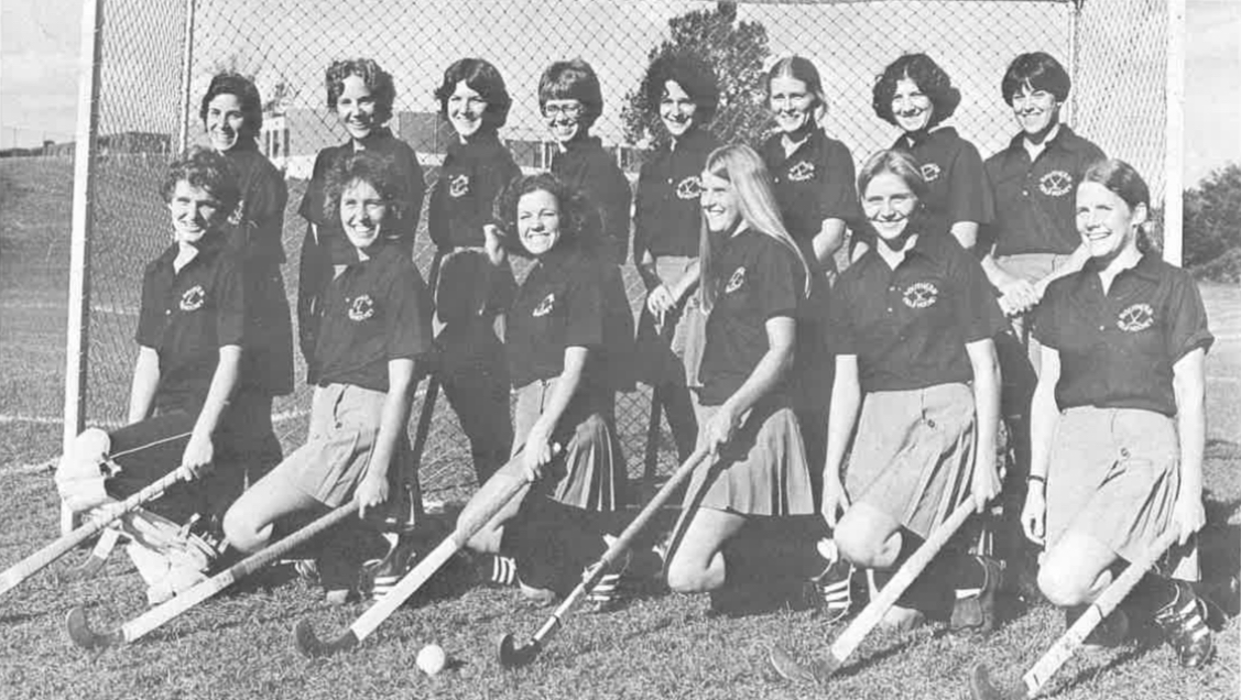 Women's Field Hockey from 1976