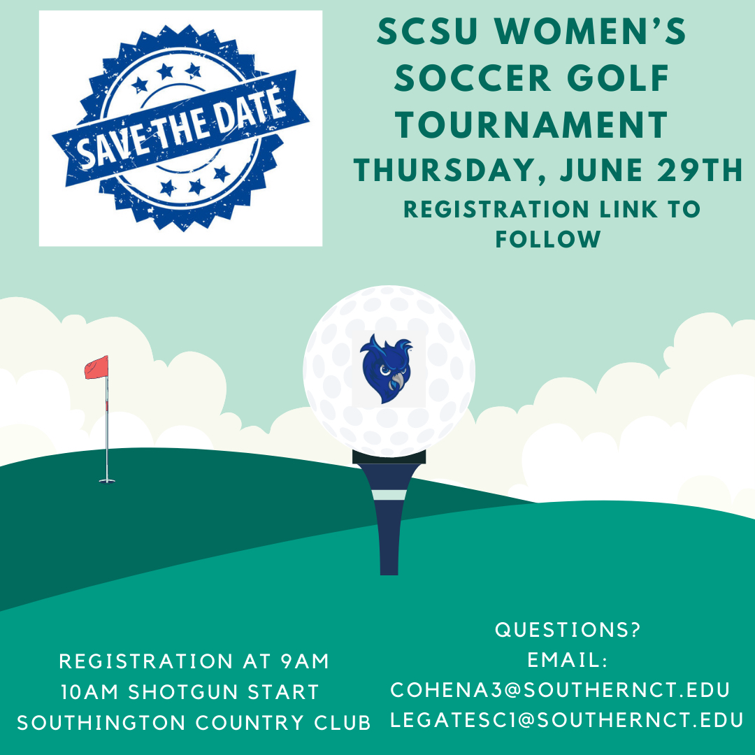 SCSU Women's soccer golf tournament